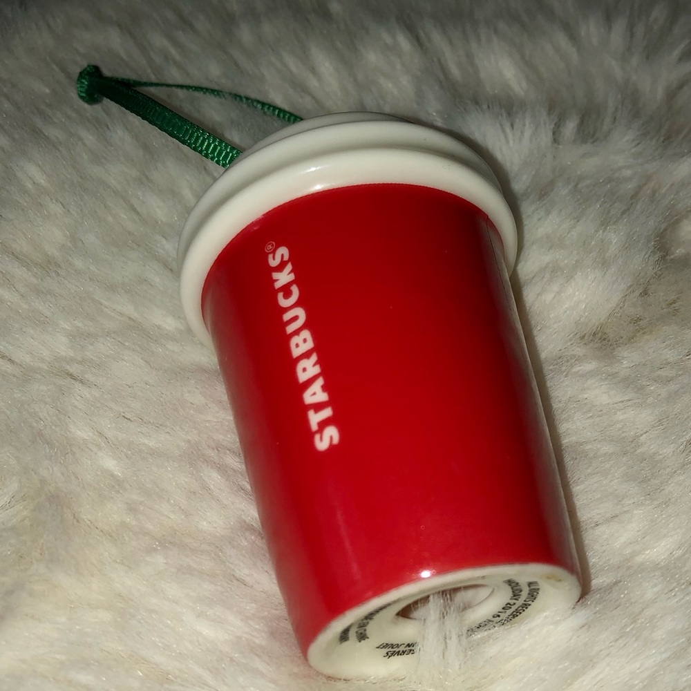 2016 Ceramic Starbucks Ornament - Picture 3 of 7